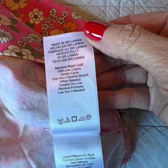 BEDHEAD RETRO FLORAL Short Sleeve Classic Shorty PJ Set, Medium (NWT) - Picture 15 of 15